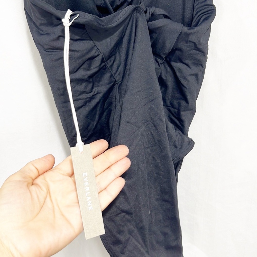 Everlane The String One Piece Swimsuit Black Size XL NWT - Picture 9 of 10